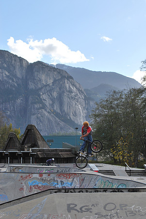 Extreme sport in an extreme locale