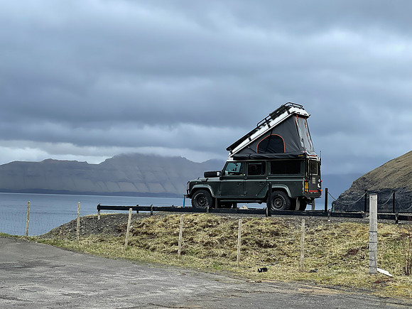 Someone's camping set up.