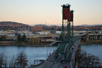 Hawthorne Bridge with Mt. Hood